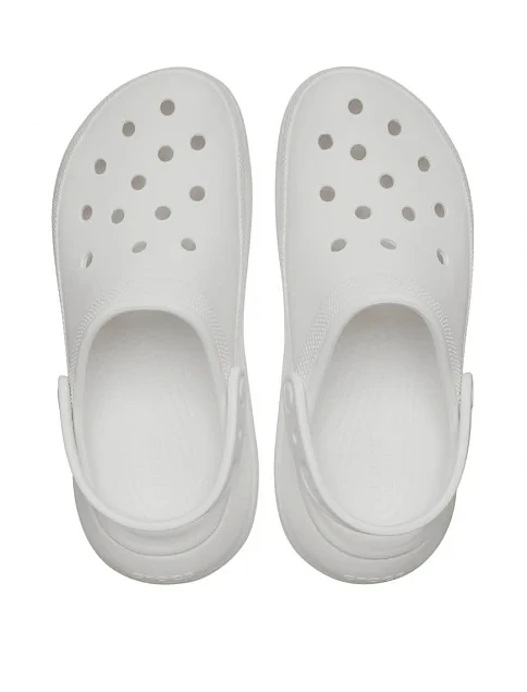 Жіночі крокси Crocs гумові білі - фото 5 - Miraton