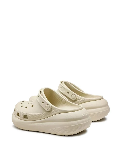 Жіночі крокси Crocs гумові бежеві - фото 3 - Miraton