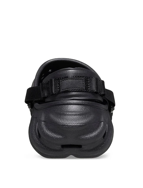 Чоловічі крокси Crocs гумові чорні - фото 6 - Miraton