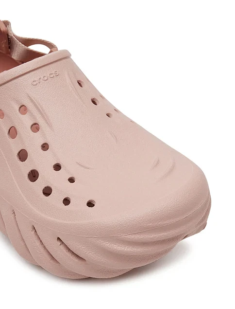 Жіночі крокси Crocs гумові рожеві - фото 5 - Miraton