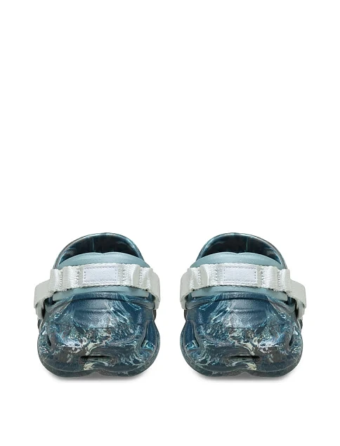 Чоловічі крокси Crocs гумові зелені - фото 5 - Miraton