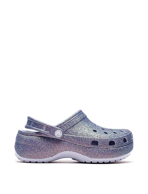 Жіночі крокси Crocs гумові фіолетові - фото 1 - Miraton