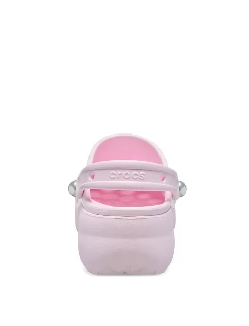 Жіночі крокси Crocs гумові рожеві - фото 4 - Miraton