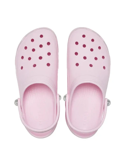 Жіночі крокси Crocs гумові рожеві - фото 6 - Miraton