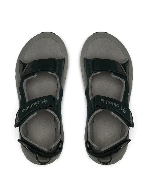 Чоловічі сандалі Columbia KONOS HIKER шкіряні чорні - фото 4 - Miraton