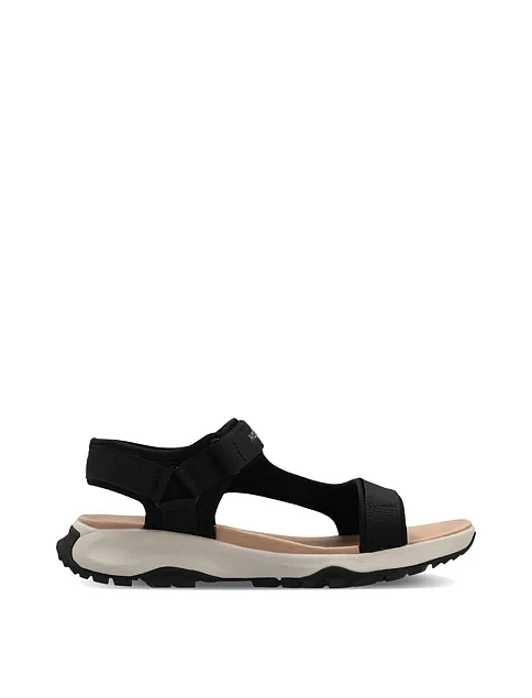 Женские сандалии Northland Wandern тканевые черные - фото 1 - Miraton