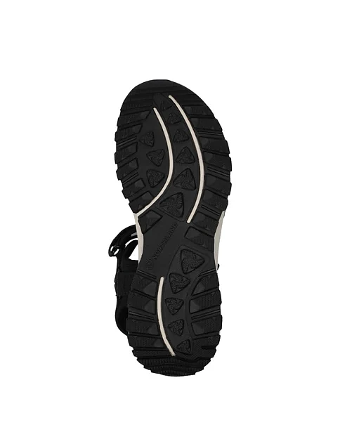 Женские сандалии Northland Wandern тканевые черные - фото 6 - Miraton