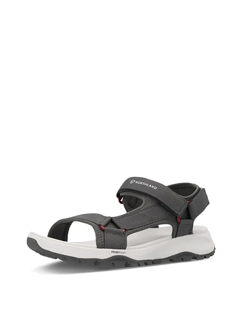 Мужские сандалии Northland Festland тканевые серые - фото 3 - Miraton