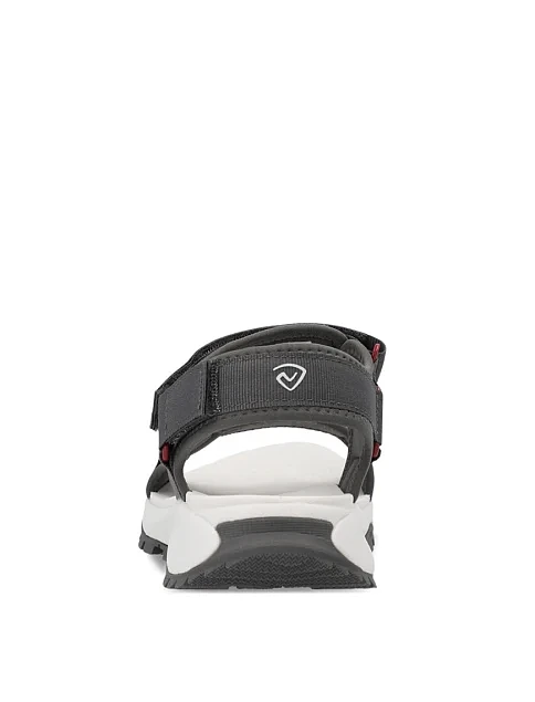 Мужские сандалии Northland Festland тканевые серые - фото 4 - Miraton