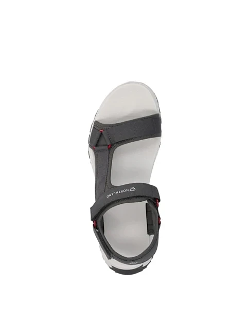 Мужские сандалии Northland Festland тканевые серые - фото 5 - Miraton