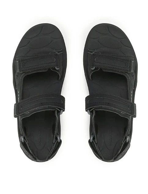 Чоловічі сандалі Merrell Huntington тканинні чорні - фото 4 - Miraton