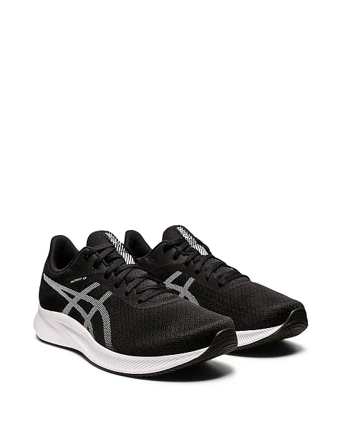 Мужские кроссовки Asics Patriot 13 тканевые черные - фото 3 - Miraton
