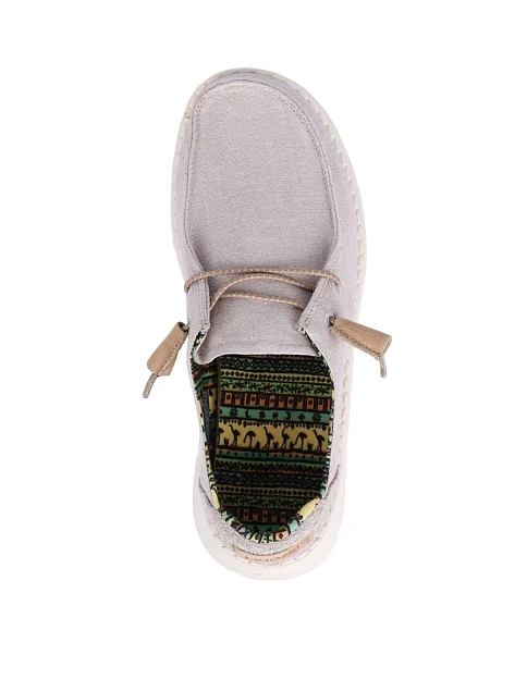 Женские туфли Hodaki тканевые розовые - фото 5 - Miraton