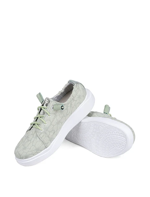 Женские туфли Hodaki тканевые желтые - фото 2 - Miraton