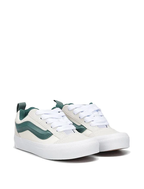 Жіночі кеди Vans Knu Skool замшеві блакитні - фото 3 - Miraton