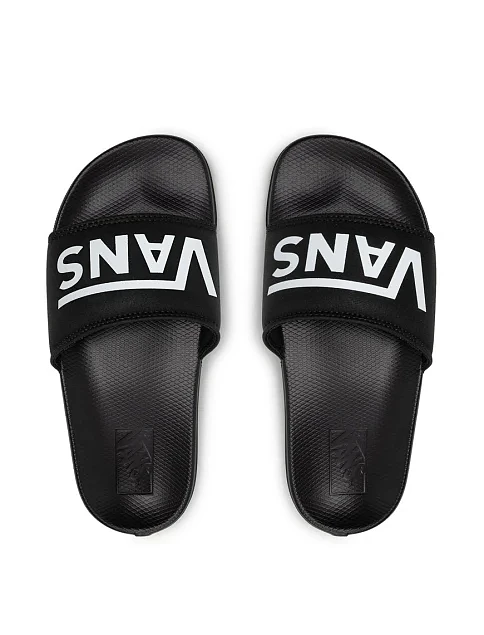 Мужские шлепанцы Vans MTE La Costa резиновые черные - фото 6 - Miraton