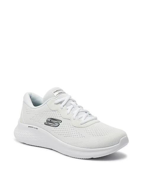 Жіночі кросівки Skechers тканинні білі - фото 3 - Miraton