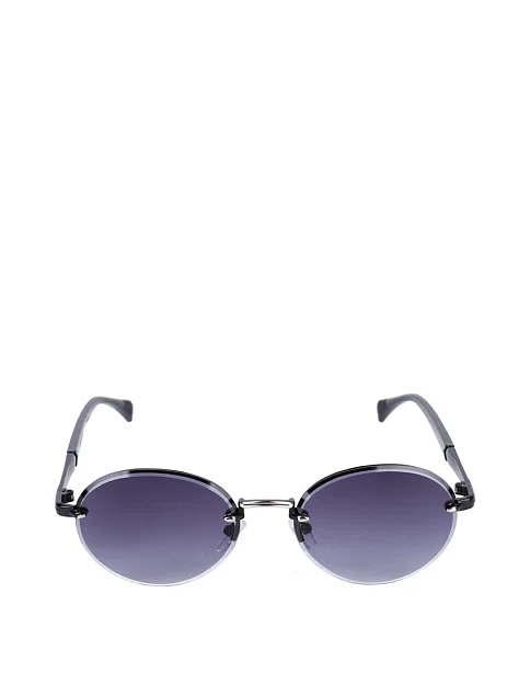 Сонцезахисні окуляри овальні сині без оправи - фото 1 - Miraton