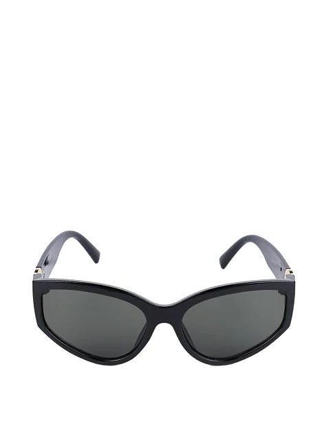 Сонцезахисні окуляри прямокутні чорні - фото 1 - Miraton