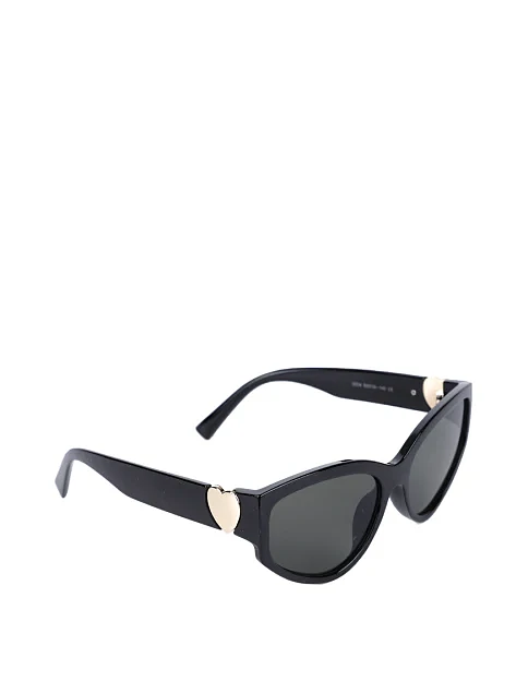 Сонцезахисні окуляри прямокутні чорні - фото 2 - Miraton