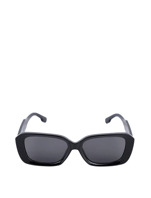 Сонцезахисні окуляри прямокутні чорні - фото 1 - Miraton