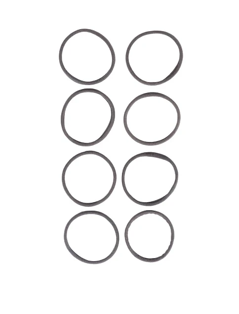 Комплект з 8 резинок для волосся сірі - фото 2 - Miraton