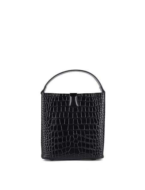 Жіноча сумка тоут MIRATON шкіряна чорна - фото 1 - Miraton