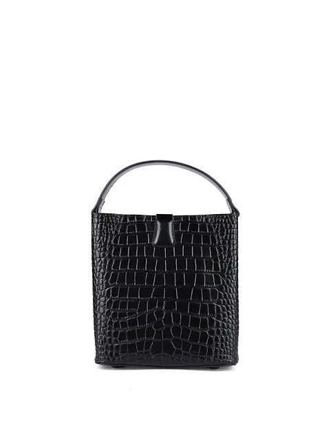 Жіноча сумка тоут MIRATON шкіряна чорна - фото 3 - Miraton