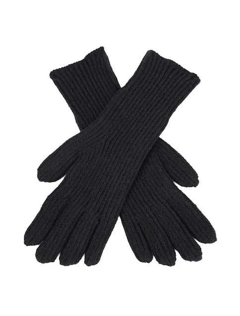 Рукавички тканинні чорні - фото 2 - Miraton