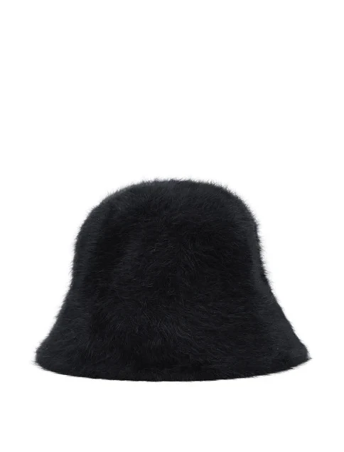 Шапка ангорова чорна - фото 1 - Miraton