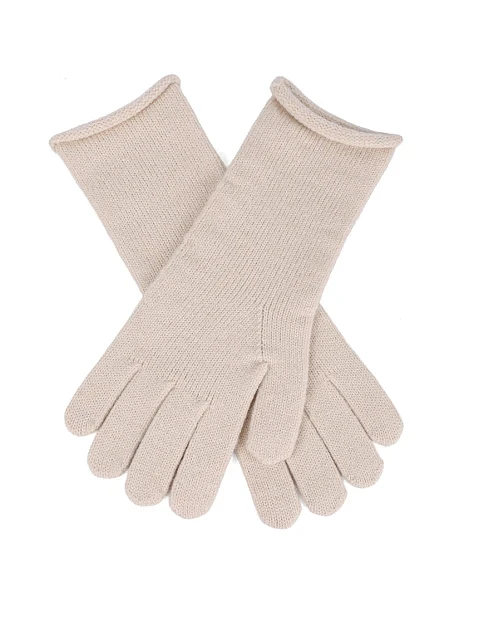 Рукавички тканинні бежеві - фото 2 - Miraton