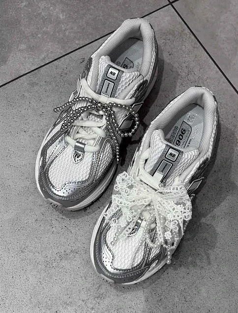 Набір прикрас для взуття підвіски з намистин та перлів - фото 3 - Miraton