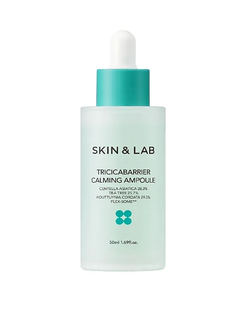 Успокаивающая сыворотка SKIN&LAB Tricicabarrier Calming Ampoule - фото 1 - Miraton