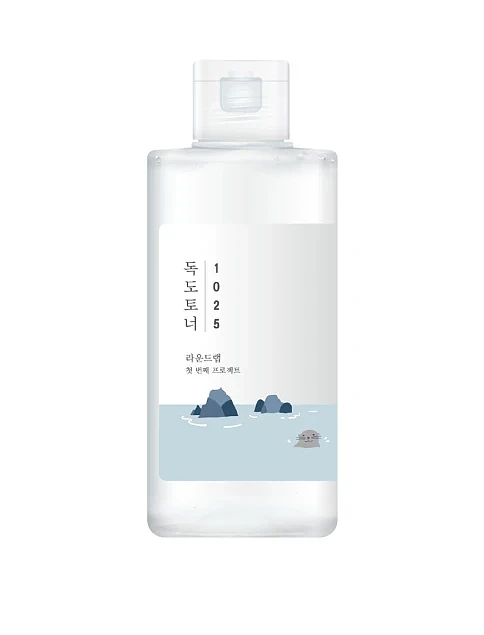 Зволожуючий тонер з ефектом пілінгу ROUND LAB 1025 Dokdo Toner - фото 1 - Miraton