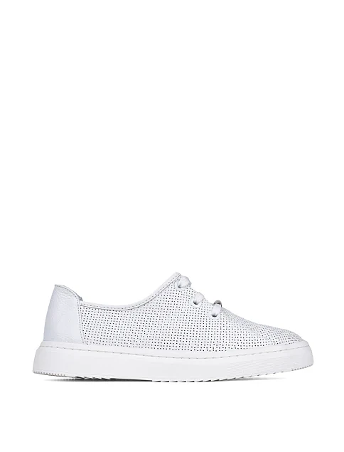 Женские кеды Attizzare кожаные белые - фото 1 - Miraton