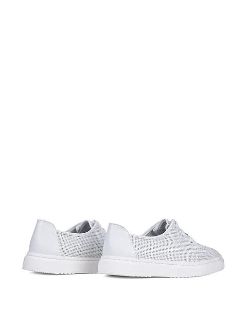 Женские кеды Attizzare кожаные белые - фото 4 - Miraton