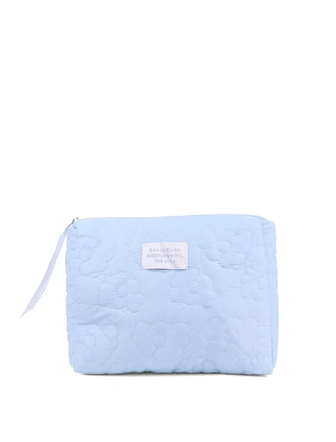 Косметичка тканинна блакитна - фото 1 - Miraton