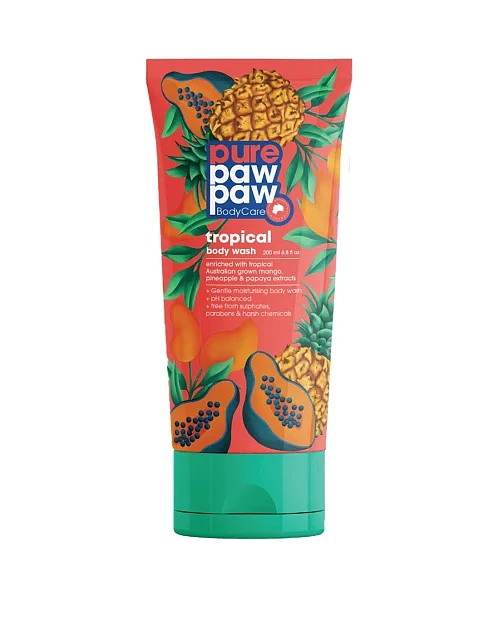 Гель для душа Pure Paw Paw Body Care Tropical Wash 200ml - фото 1 - Miraton