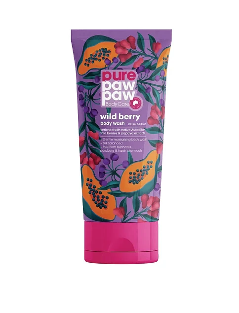 Гель для душа Pure Paw Paw Body Care Wild Berry Wash 200ml - фото 1 - Miraton