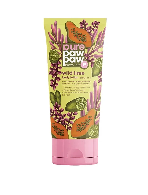 Лосьон для тела Pure Paw Paw Body Care Wild Lime Lotion 200ml - фото 1 - Miraton