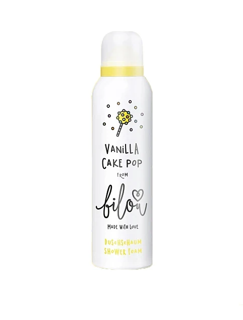 Мини-пенка для душа Bilou Vanilla Cake Pop 50 мл - фото 1 - Miraton