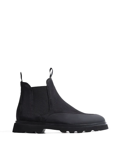 Мужские ботинки Miguel Miratez замшевые серые - фото 1 - Miraton