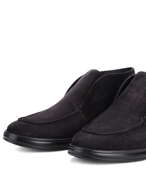 Чоловічі черевики Miguel Miratez замшеві сірі - фото 5 - Miraton