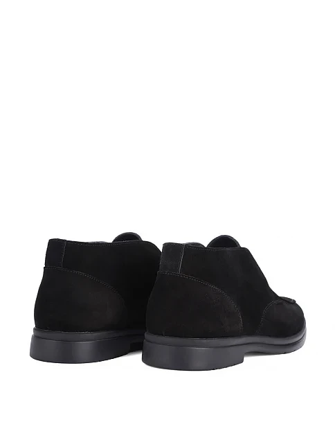 Мужские ботинки Miguel Miratez замшевые черные - фото 4 - Miraton