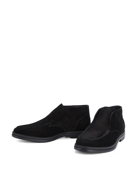 Мужские ботинки Miguel Miratez замшевые черные - фото 5 - Miraton