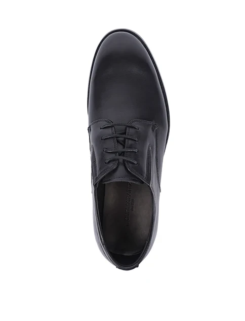 Чоловічі туфлі Miguel Miratez шкіряні чорні - фото 2 - Miraton