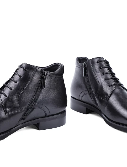 Мужские ботинки Miguel Miratez кожаные черные - фото 2 - Miraton