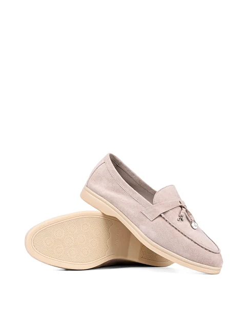 Жіночі сліпери Attizzare велюрові сірі - фото 2 - Miraton