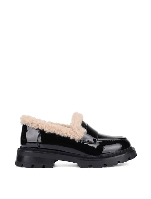 Женские туфли из наплака черные - фото 1 - Miraton