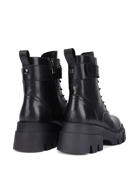 Женские ботинки Attizzare кожаные черные - фото 5 - Miraton